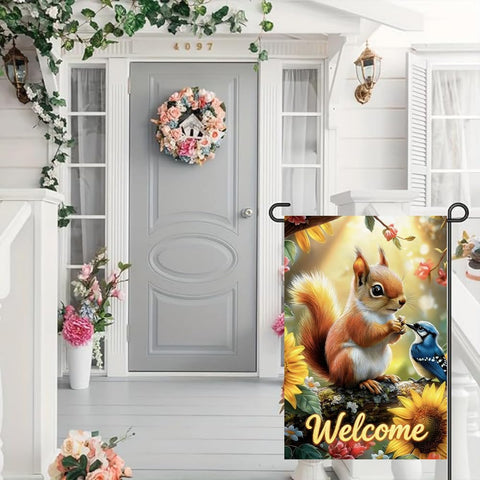 LienzoFest double-sided flag provides crisp prints from any angle for enhanced visibility.