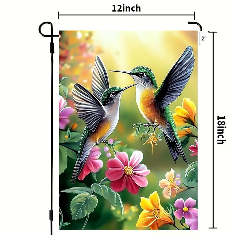 LienzoFest flag with 2-inch sleeve fits standard flag stands easily.