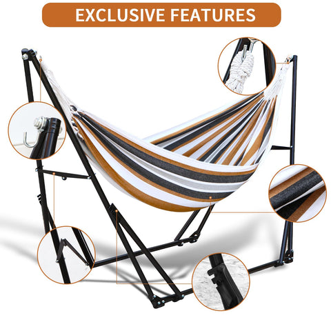 LIEVIM hammock ideal for gardens, patios, balconies and outdoor spaces.
