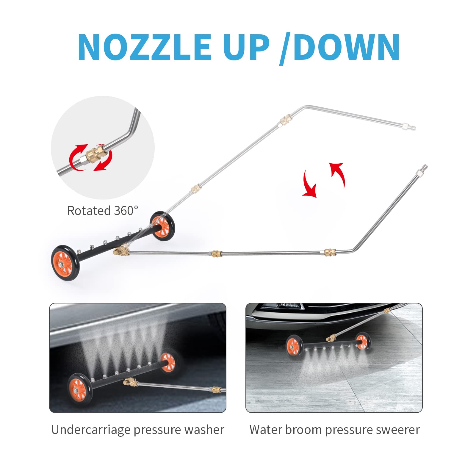 lifancy sealing rings at connections prevent leaks during high-pressure washing