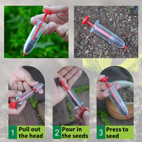 LIFCIUSO single hole planter for targeted sowing in pots