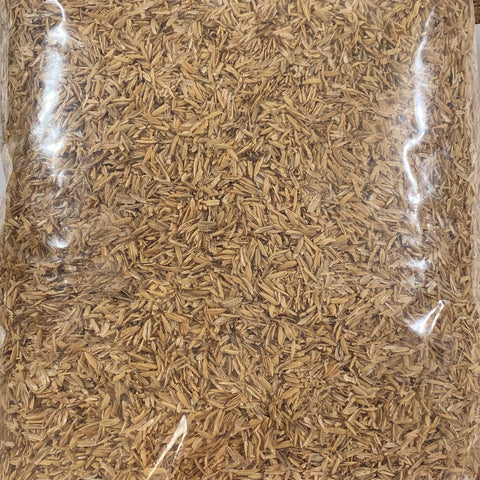 Life Cycle Organics 1-gallon bag of rice hulls for garden beds.