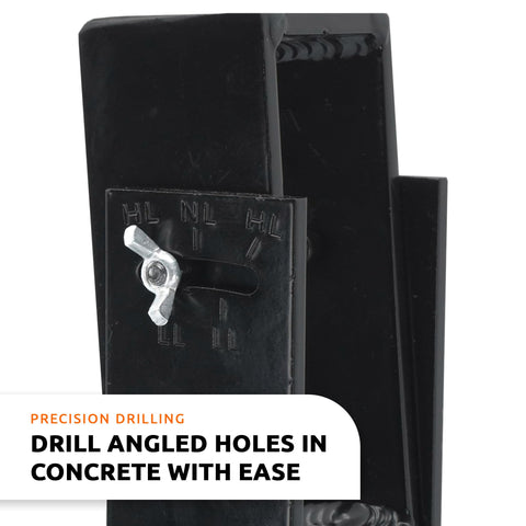 Life Saver Pool Fence uses a 5/8-inch drill bit for accurate hole drilling.
