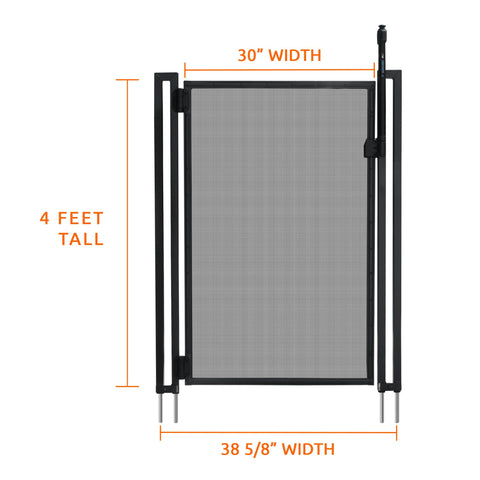 Life Saver Pool Fence DIY gate aluminum frame provides durable installation.