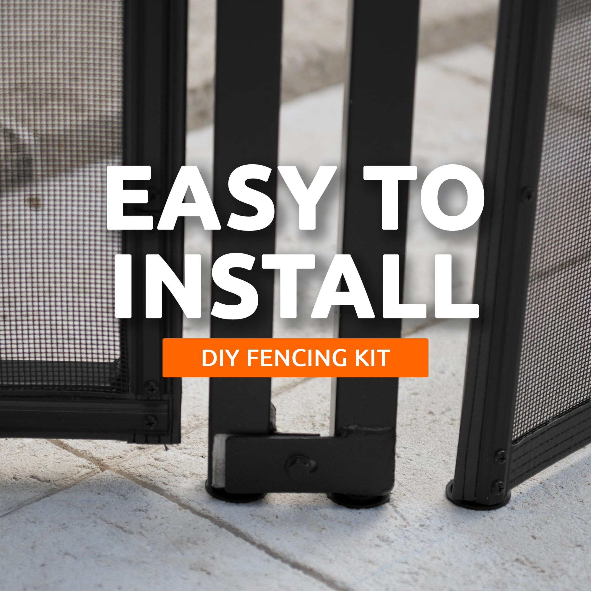 Life Saver Pool Fence DIY hardware kit simplifies installation for concrete walls.