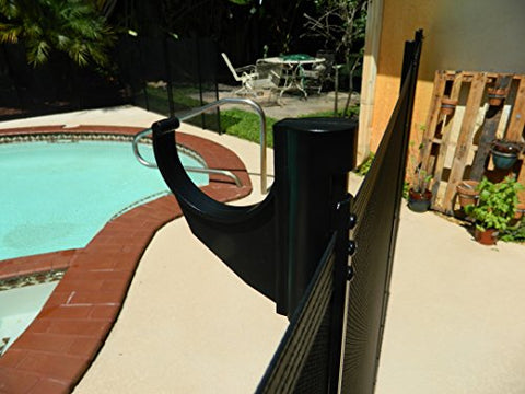 Life Saver Omni-Hanger installs by replacing the pole cap on Pool Fence DIY