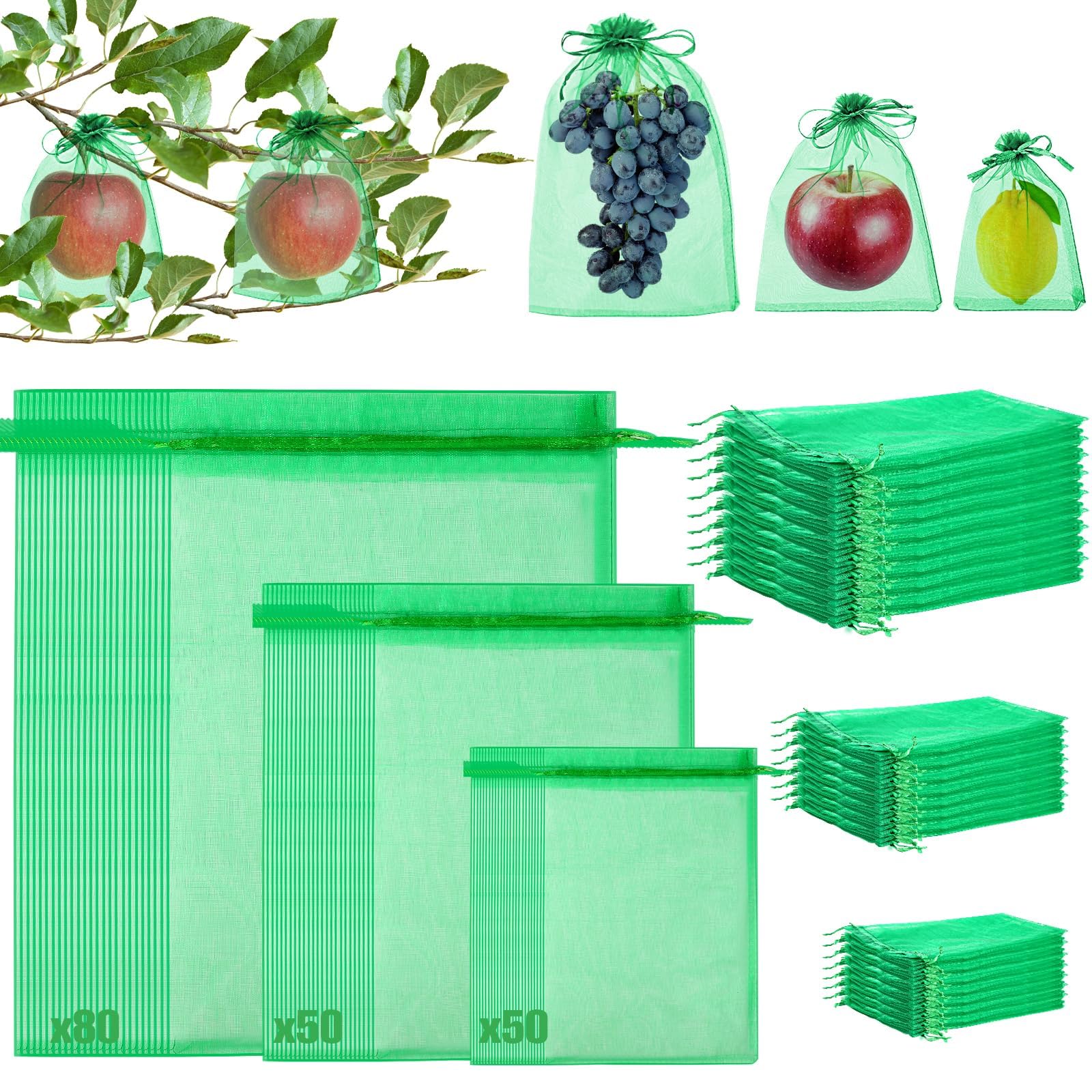 LifeisLuck fruit protection bags packaging for easy storage and protection of fruit trees.