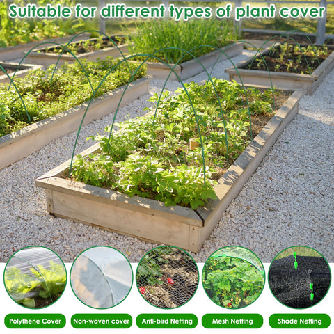 LifeisLuck shade cloth compatibility image highlights flexible protection options.