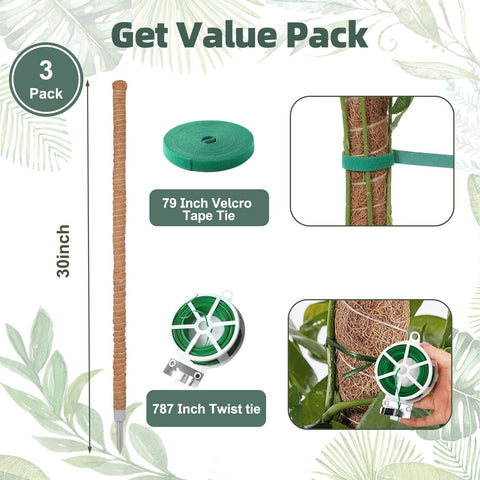 LifeNest includes plant ties that protect stems while guiding growth