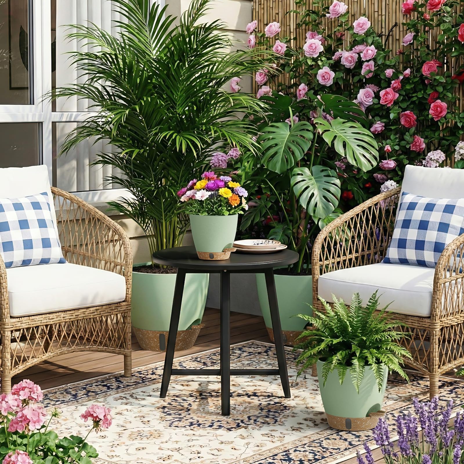 LifeNest repotting mat included protects surfaces during transplanting