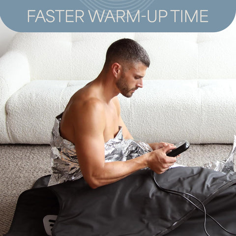 LifePro even-heat distribution wrap inside your FIR blanket.