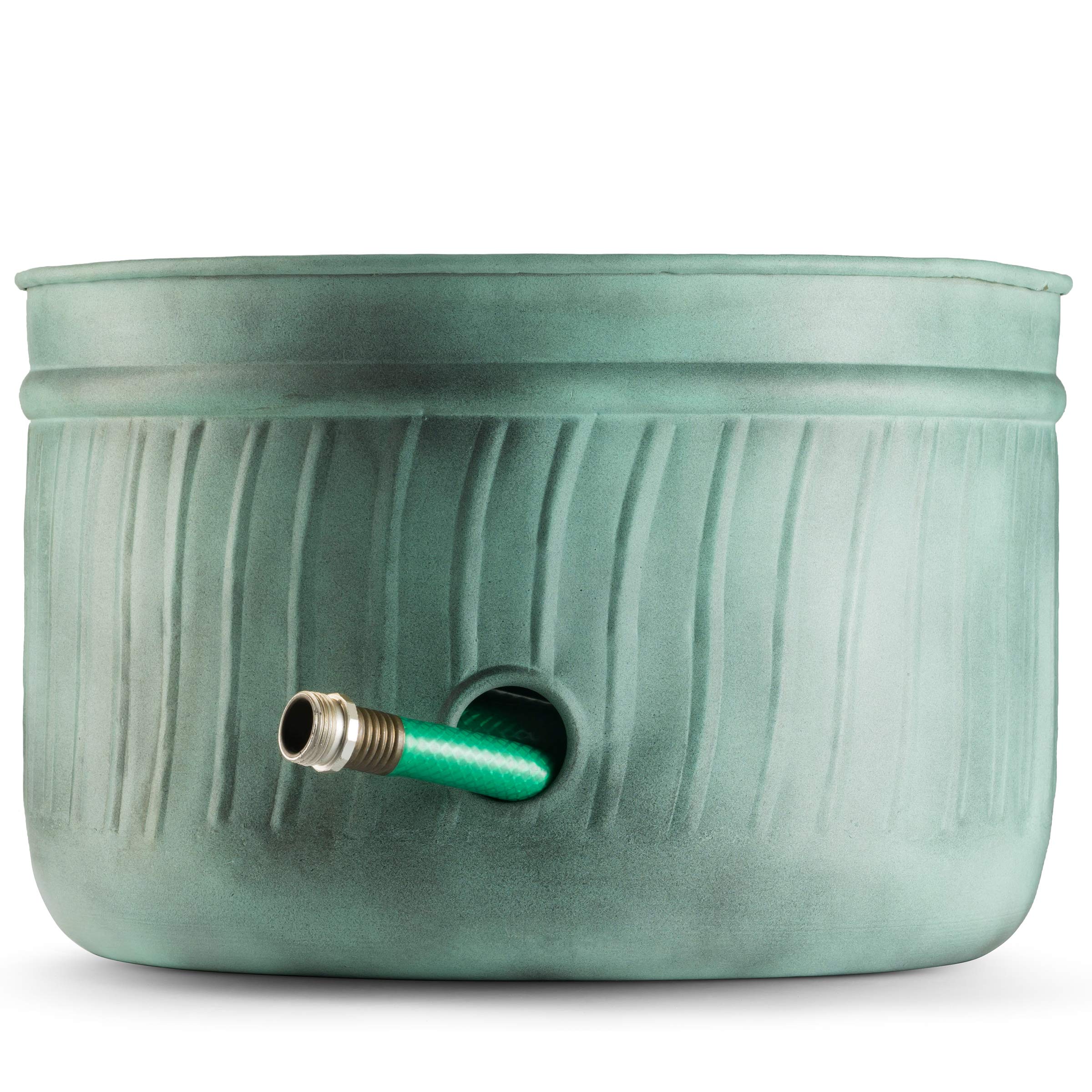 LifeSmart garden hose pot open mouth for easy hose access