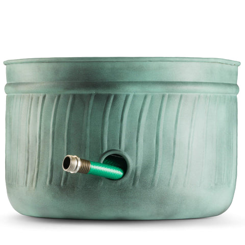 LifeSmart garden hose pot open mouth for easy hose access