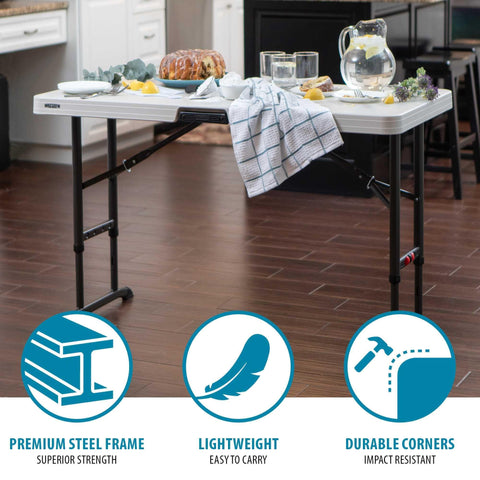 Lifetime 80387 indoor outdoor use suitable for patios, basements, and multipurpose rooms