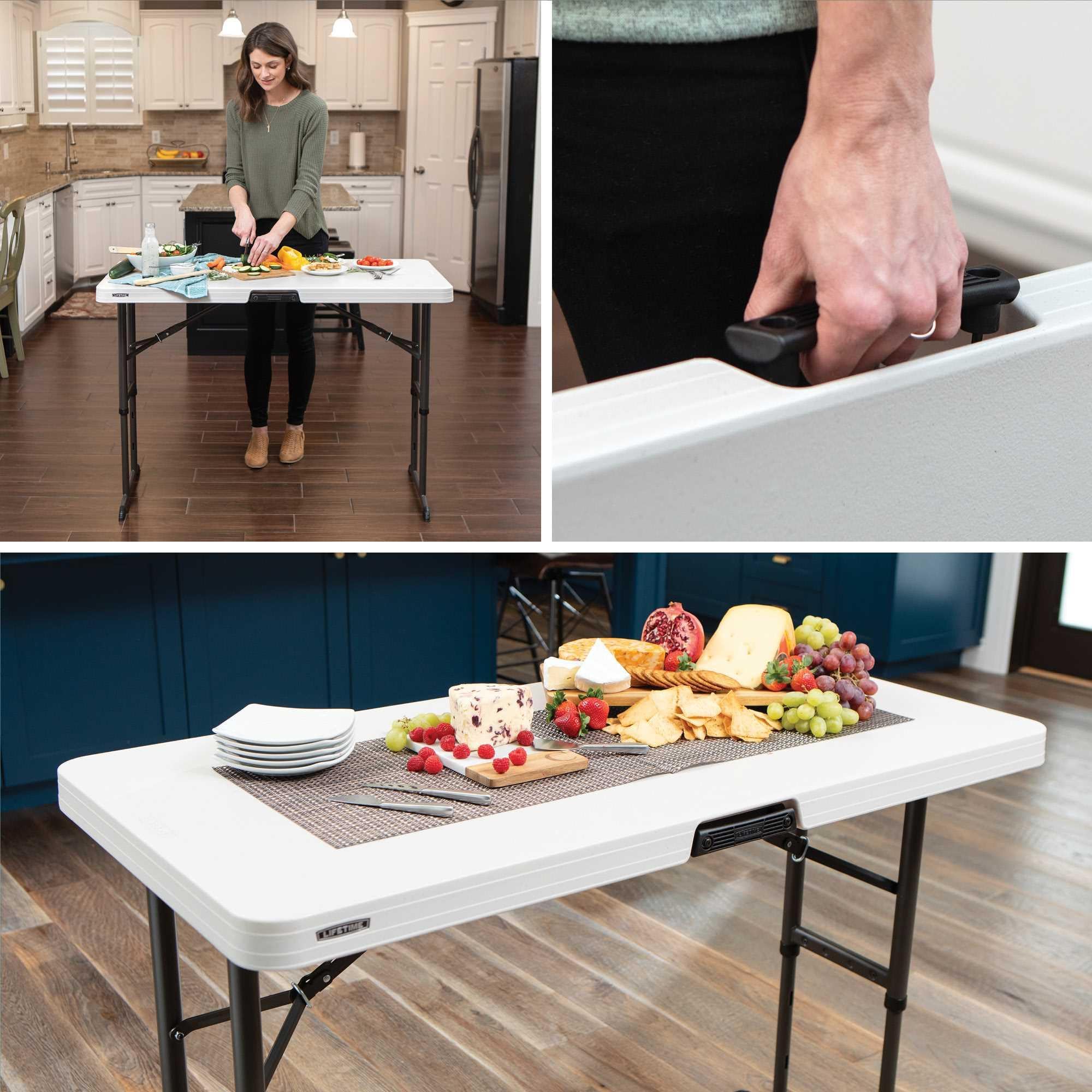 Lifetime 80387 lightweight design makes transport between rooms effortless