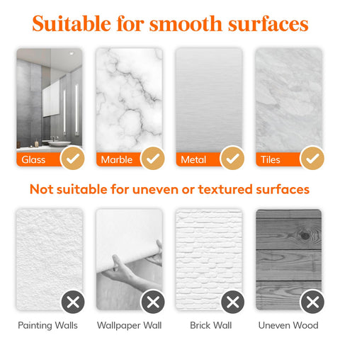 Lifewit clear acrylic shelf blends with any decor