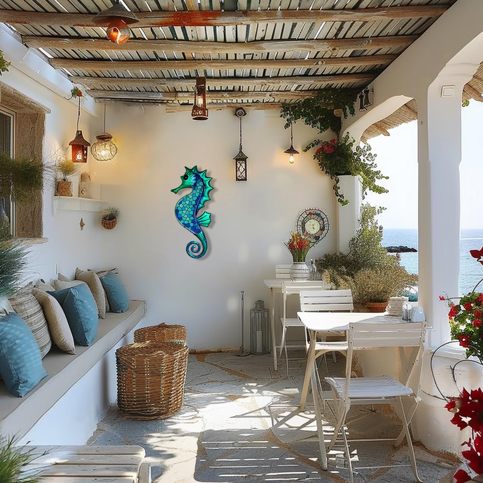 LIFFY coastal wall art suited for patios, living rooms, and baths.