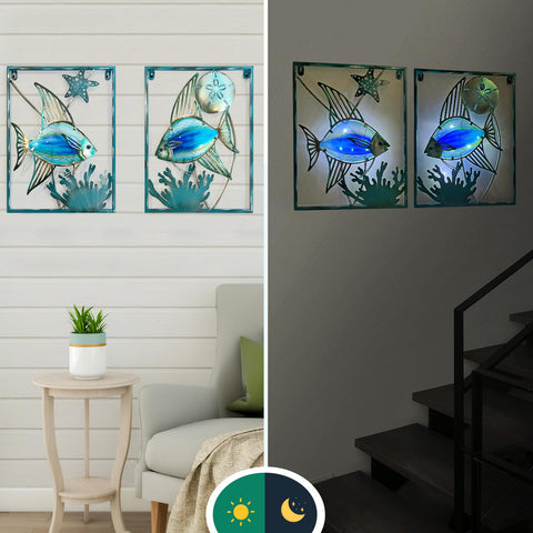 Liffy outdoor wall art suitable for patios and gardens.