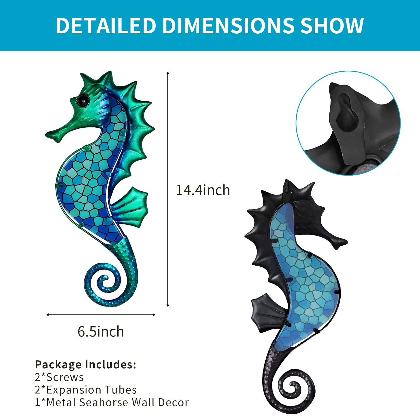 LIFFY seahorse decor makes a thoughtful gift for ocean lovers.