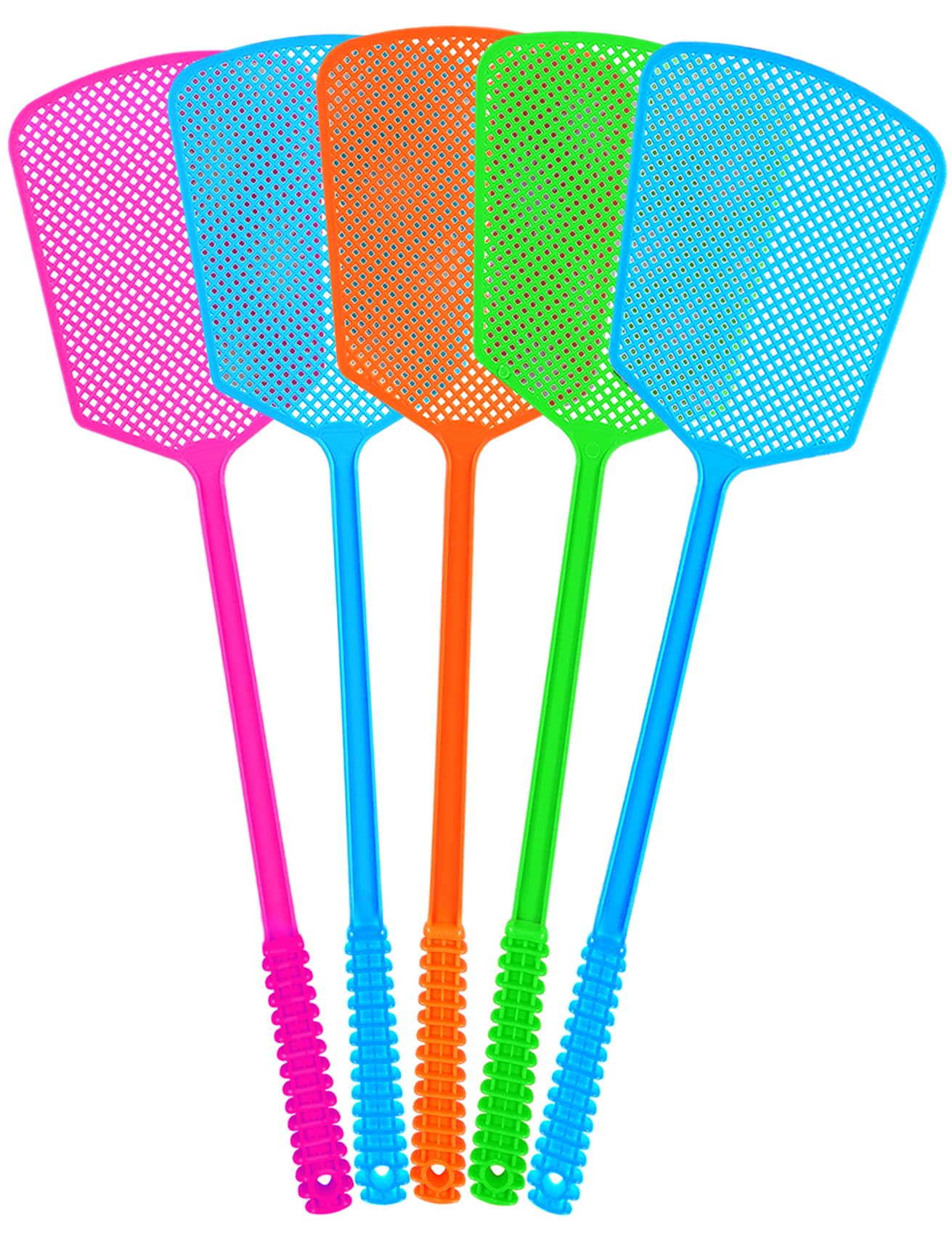 LifHap fly swatter 5-pack with long handle reaches high spots safely.