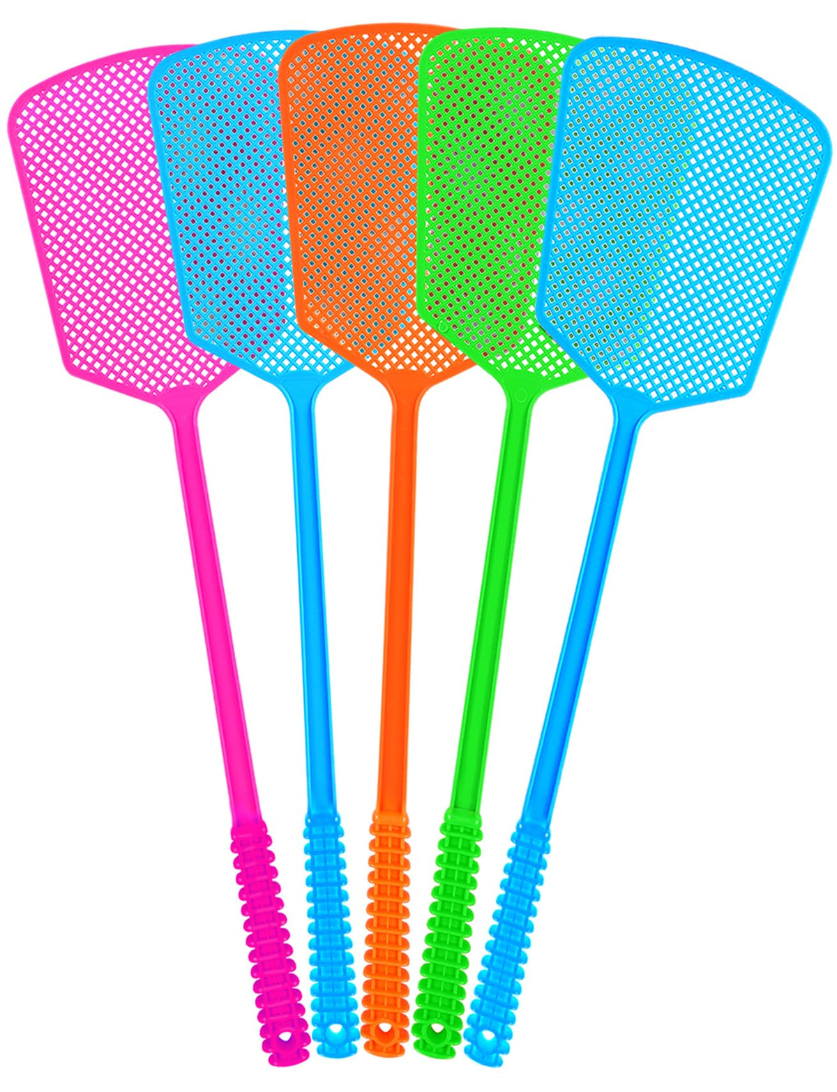 LifHap fly swatter 5-pack with long handle reaches high spots safely.