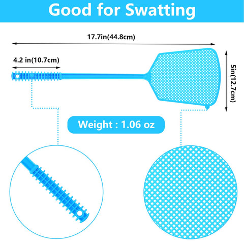 LifHap indoor-outdoor swatter protects furniture during use.