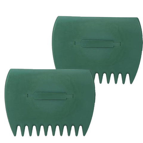 LIFTATAPA Leaves Grabber 2pc handheld scoops collect leaves quickly.