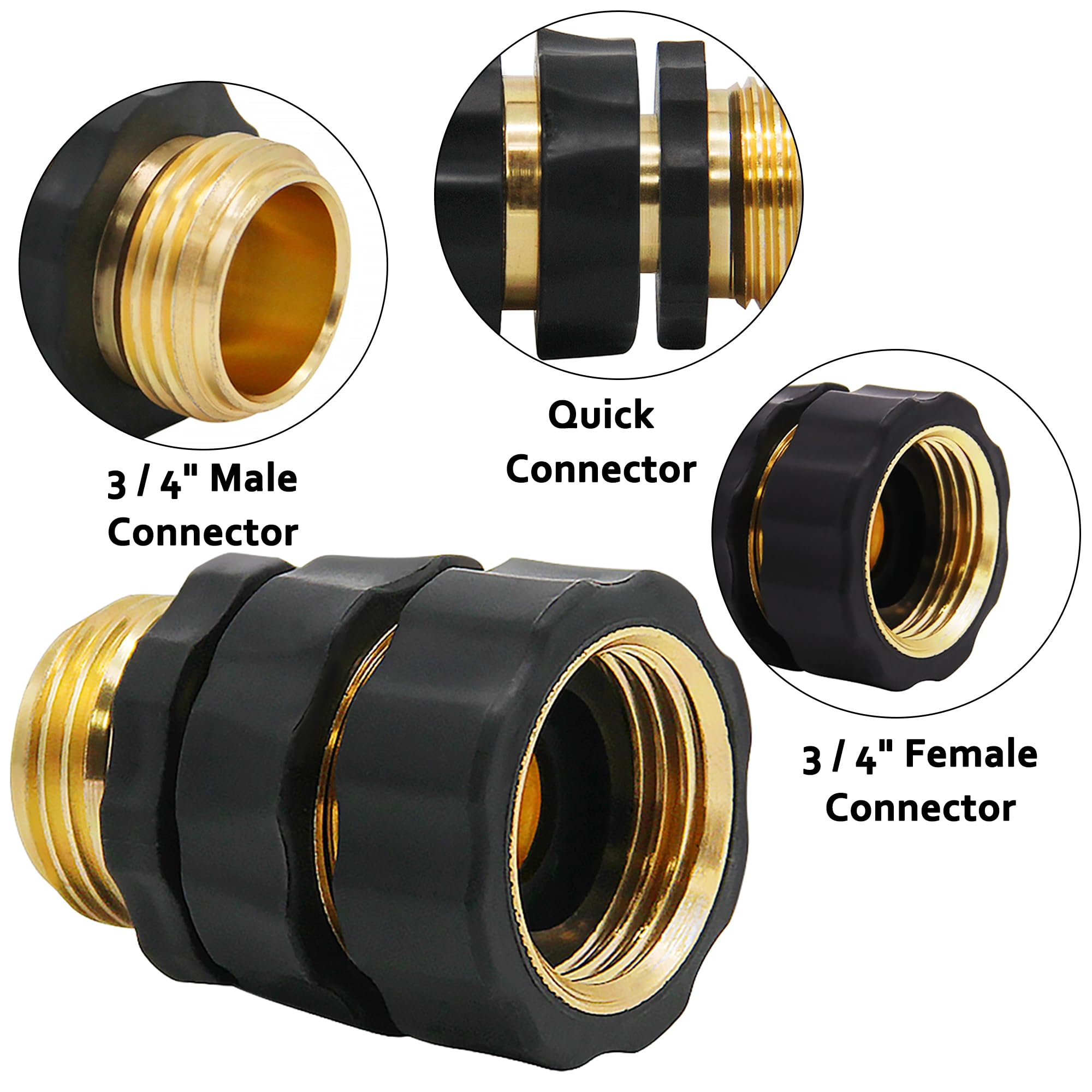 Lifynste aluminum quick-connect body highlighting durable construction
