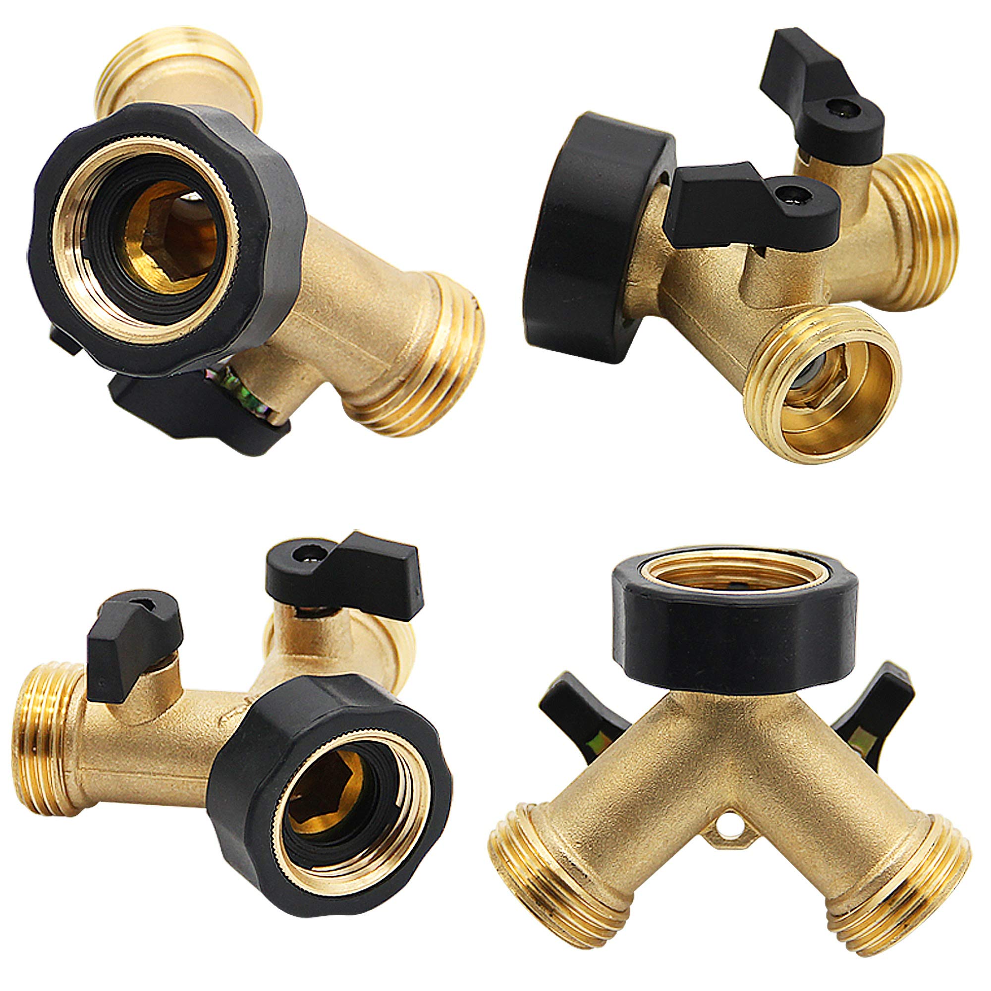 Lifynste splitter includes spare washers for leak-proof setup