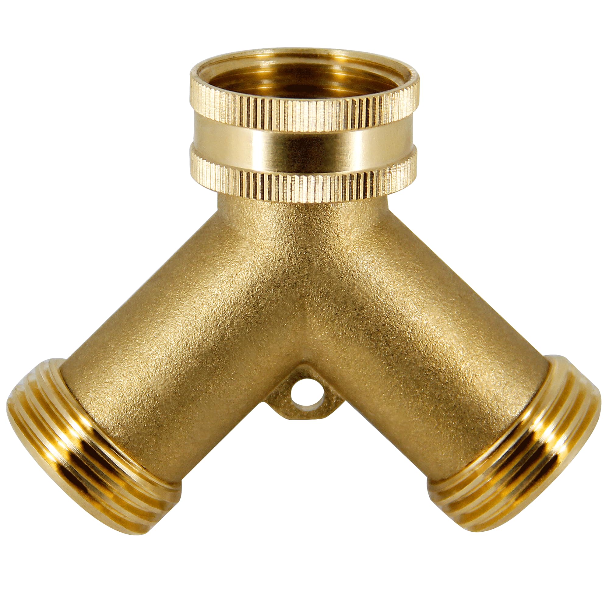 Lifynste hose splitter demonstrates easy faucet connection and flow adjustment.