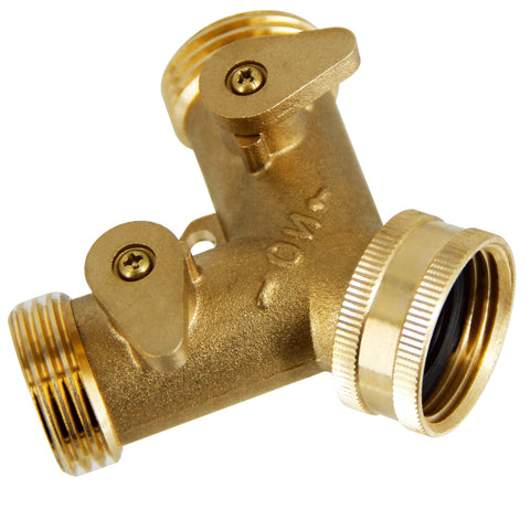 Lifynste leak-tight ball valves prevent drips during use.