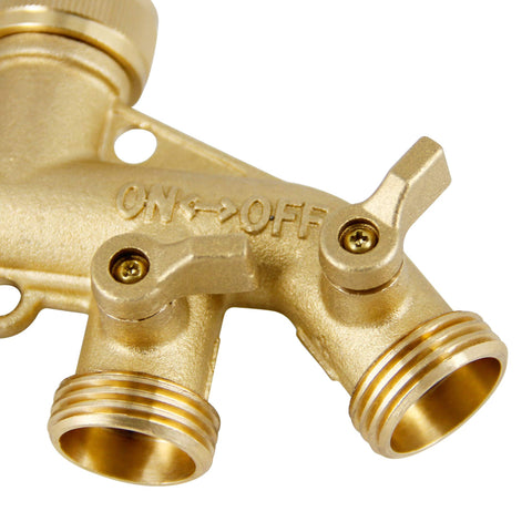 Lifynste outdoor hose connection illustrates easy multi-spot watering