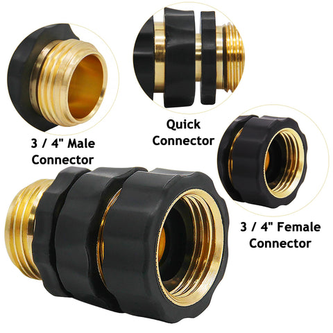 Lifynste quick-connect side grip; secure handling while watering
