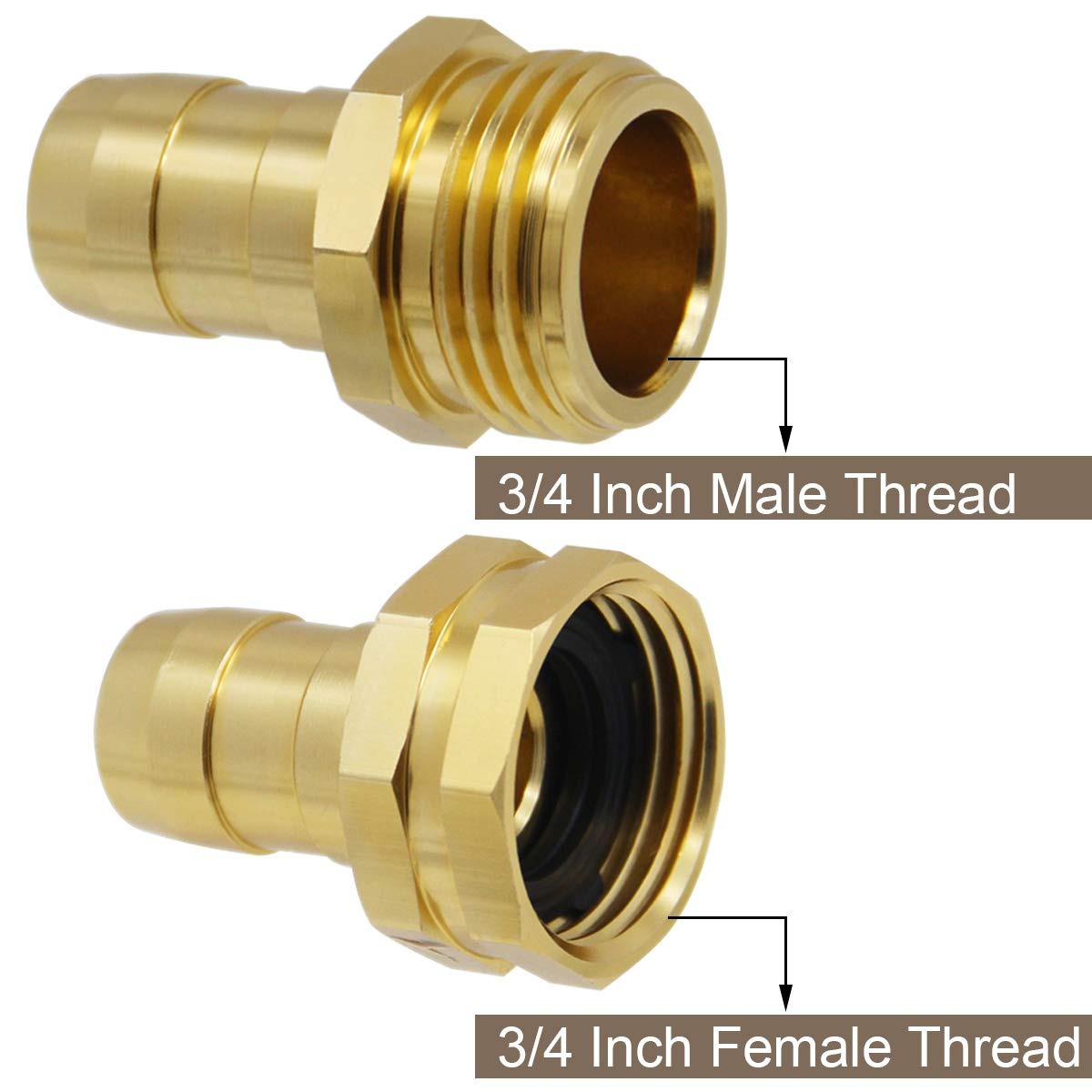 Lifynste stainless clamps ensure tight, rust-proof hose seals