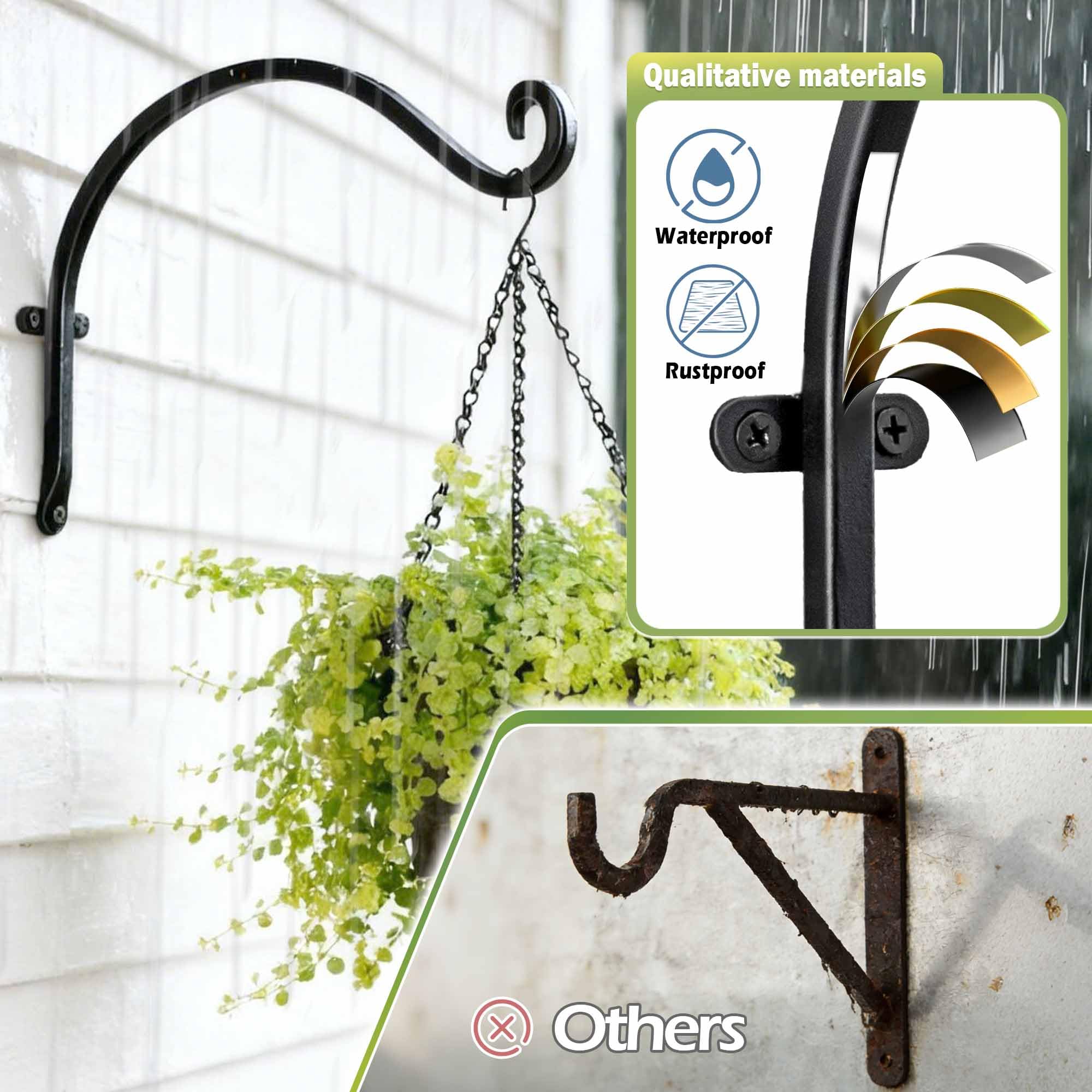 Lifyzoon outdoor-use hanger usable indoors and outdoors for versatility