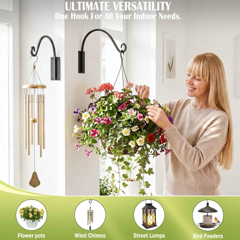 Lifyzoon brackets suitable for wind chimes and lanterns indoors and outdoors