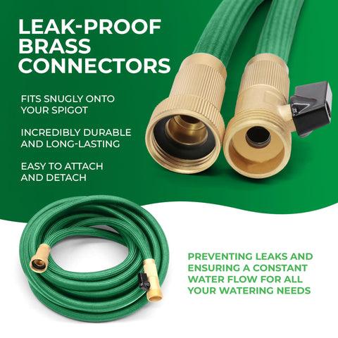 LightHose brass connectors ensure leak-proof, durable connections