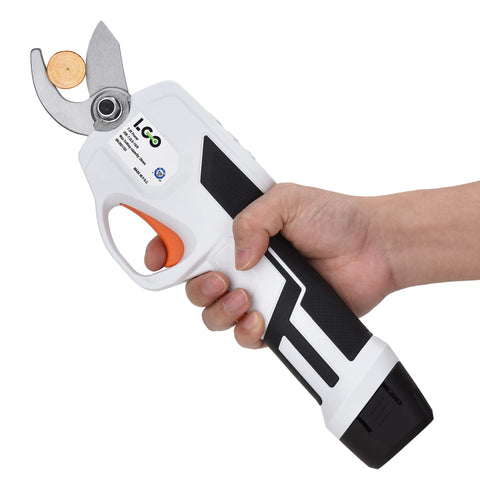 LIGO cordless pruning shears ergonomic anti-slip handle reduces fatigue