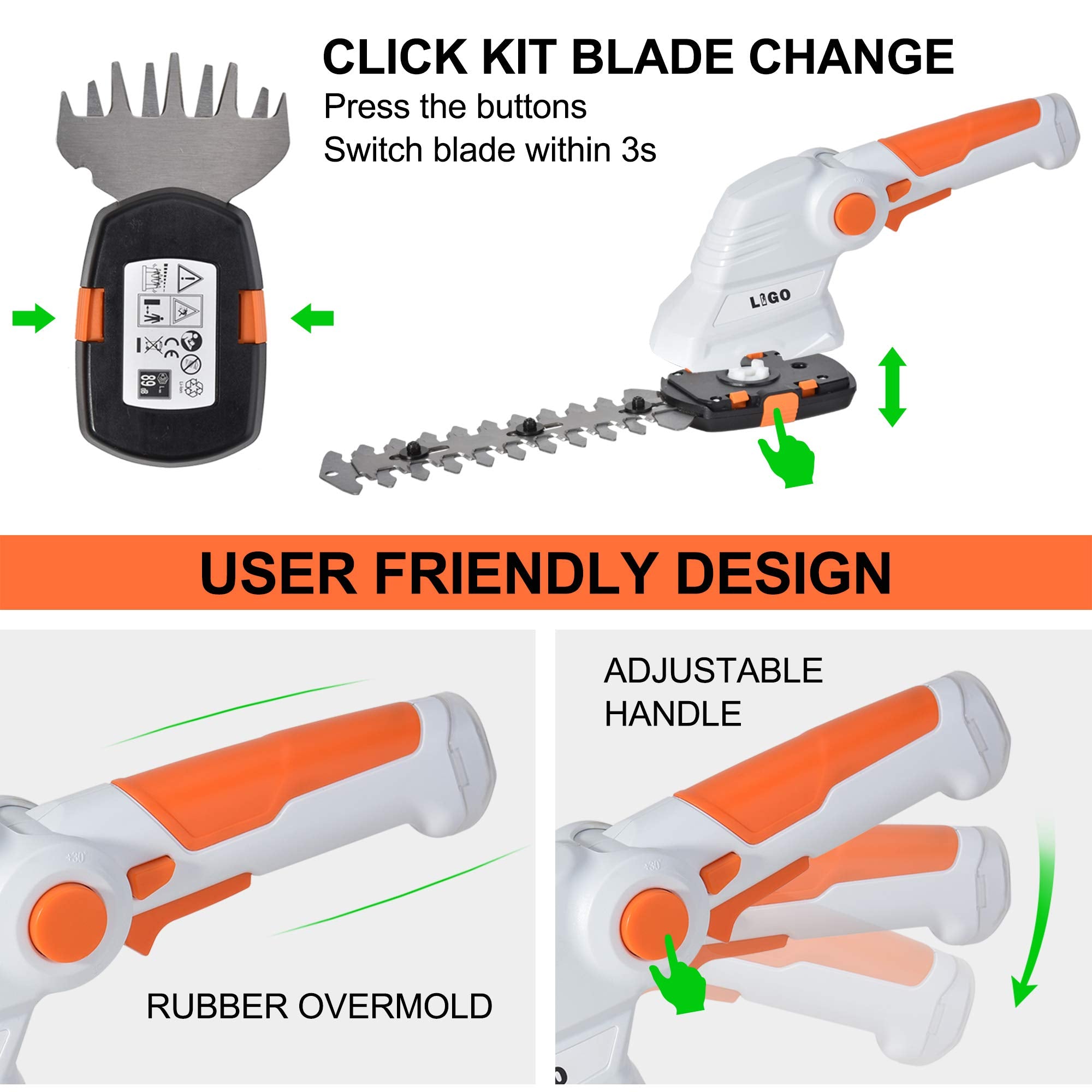 LIGO lightweight 1.31 lb design reduces fatigue during long garden sessions.