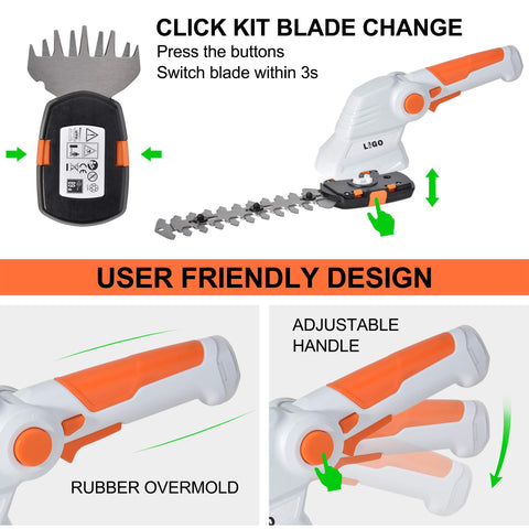 LIGO lightweight 1.31 lb design reduces fatigue during long garden sessions.