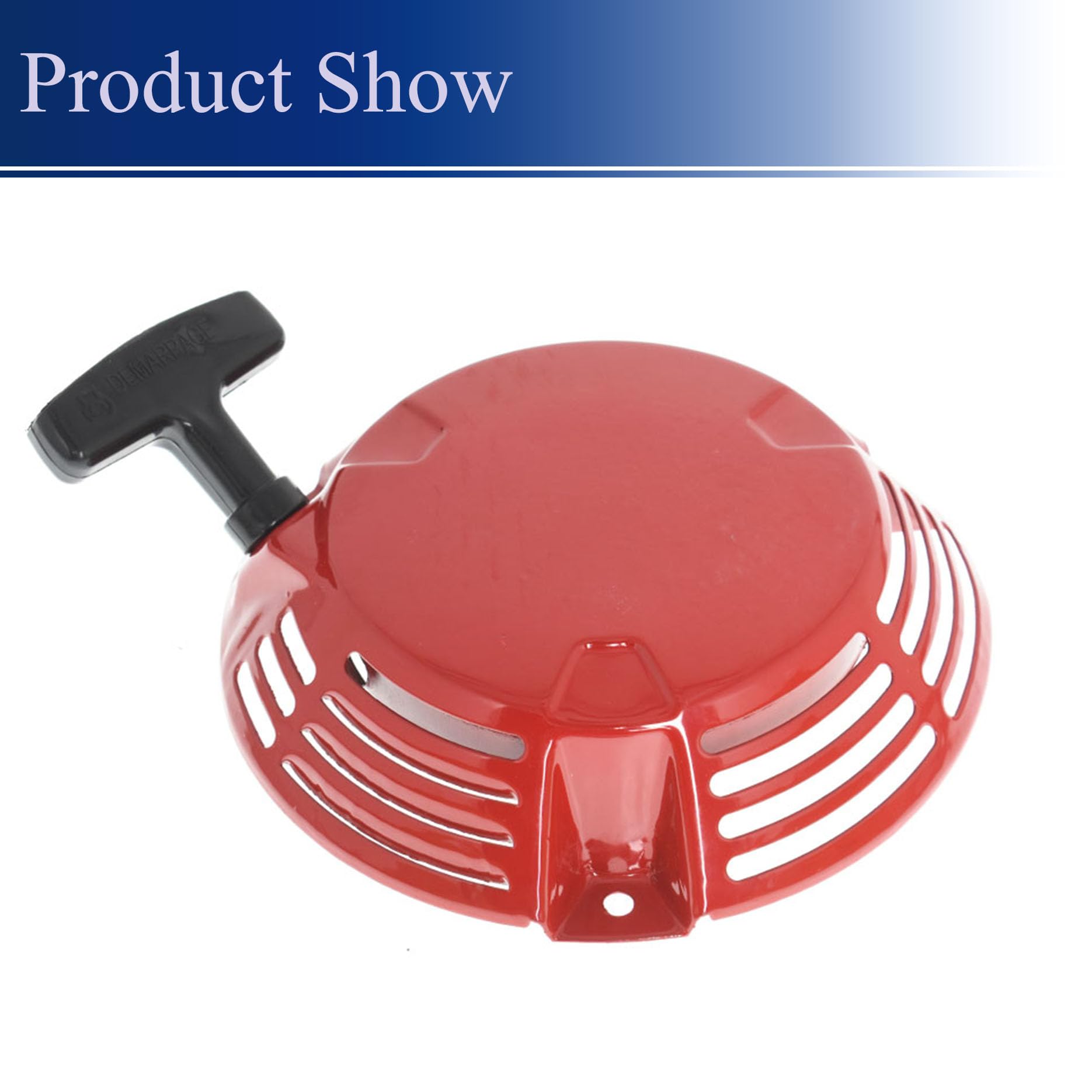 LiGuVCY Honda HR216 recoil close-up highlights compact, durable lever design.