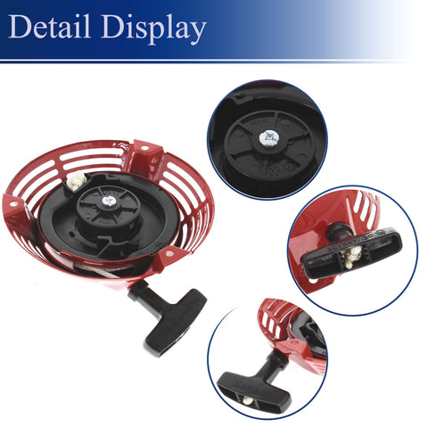 LiGuVCY straight-claw pull-start detail supports easy grip.