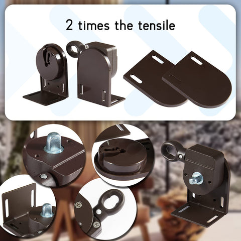 Lihopefe easy installation kit includes screws and expansion bolts