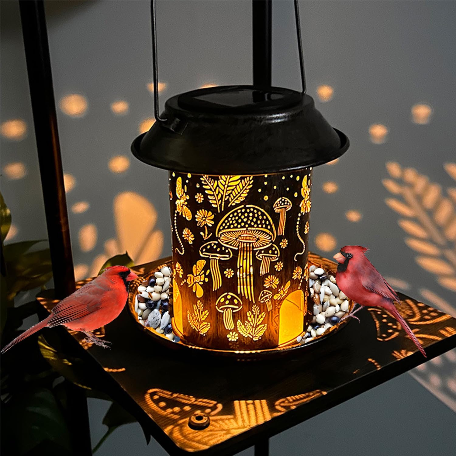 LIJIAHANG hollow metal lantern design improves seed visibility