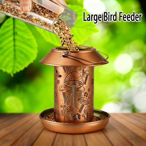 LIJIAHANG outdoor hanging bird feeder for easy garden feeding