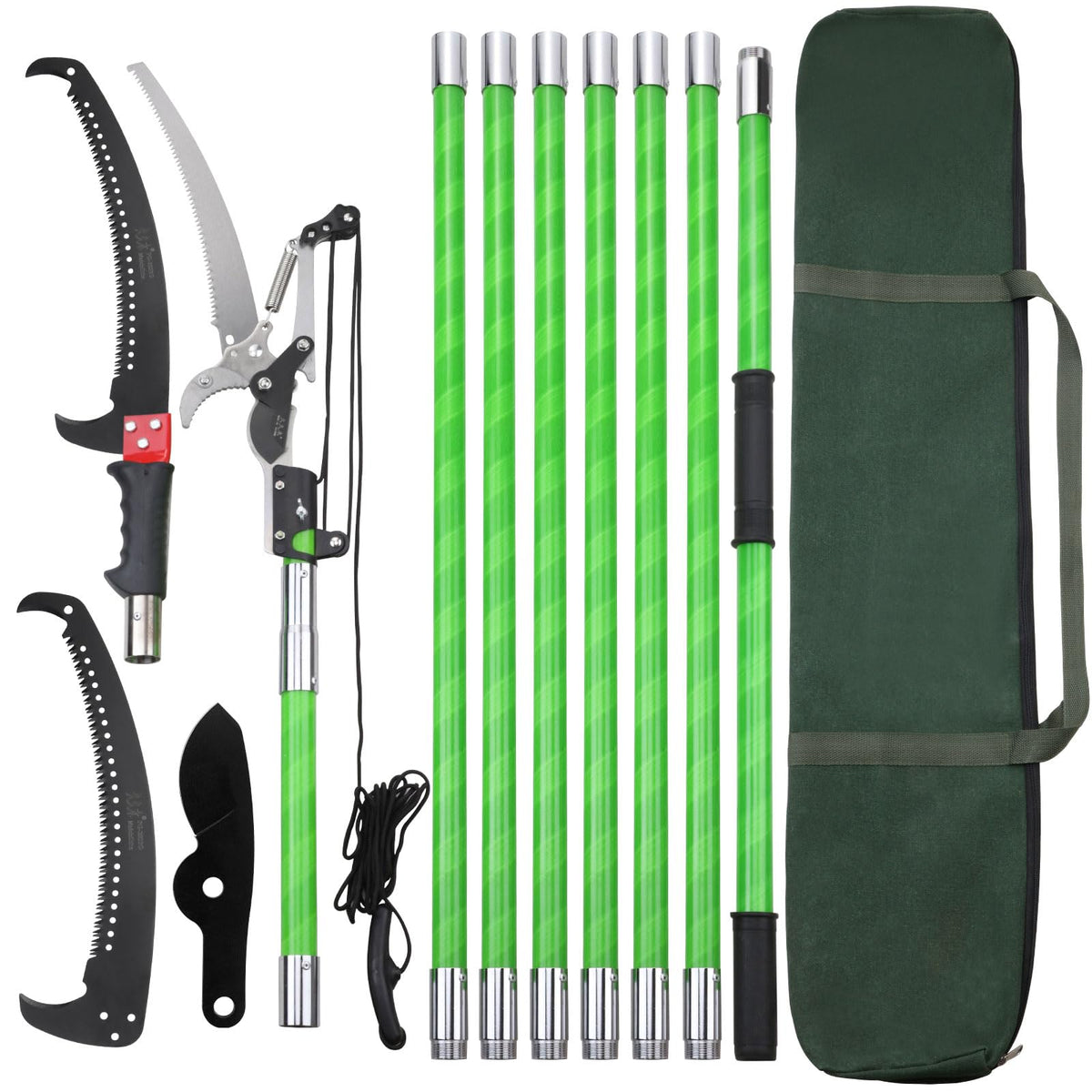 Likeem 27Feet Tree Pole Pruner blade for clean cuts on high branches.