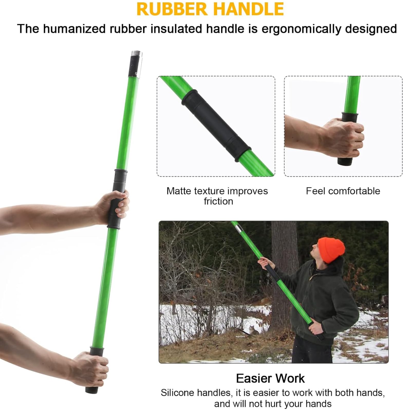 Likeem tool used for garden and hedge trimming across lawn and forest edges