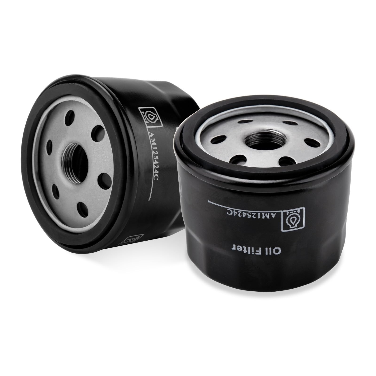 LikeLion AM125424 oil filter shell with durable metal construction for reliable engine protection.