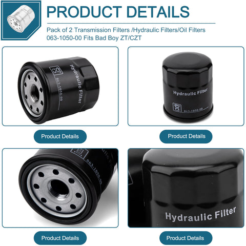 LikeLion transmission filter showing 3-4-16 thread and compact form.
