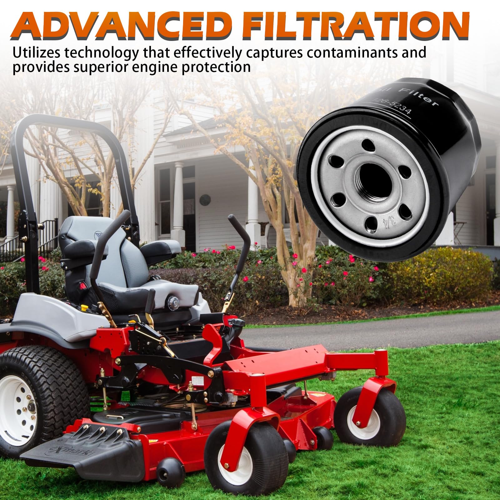 LikeLion 126-5234 metal housing durability ensures reliable oil flow under rugged use.